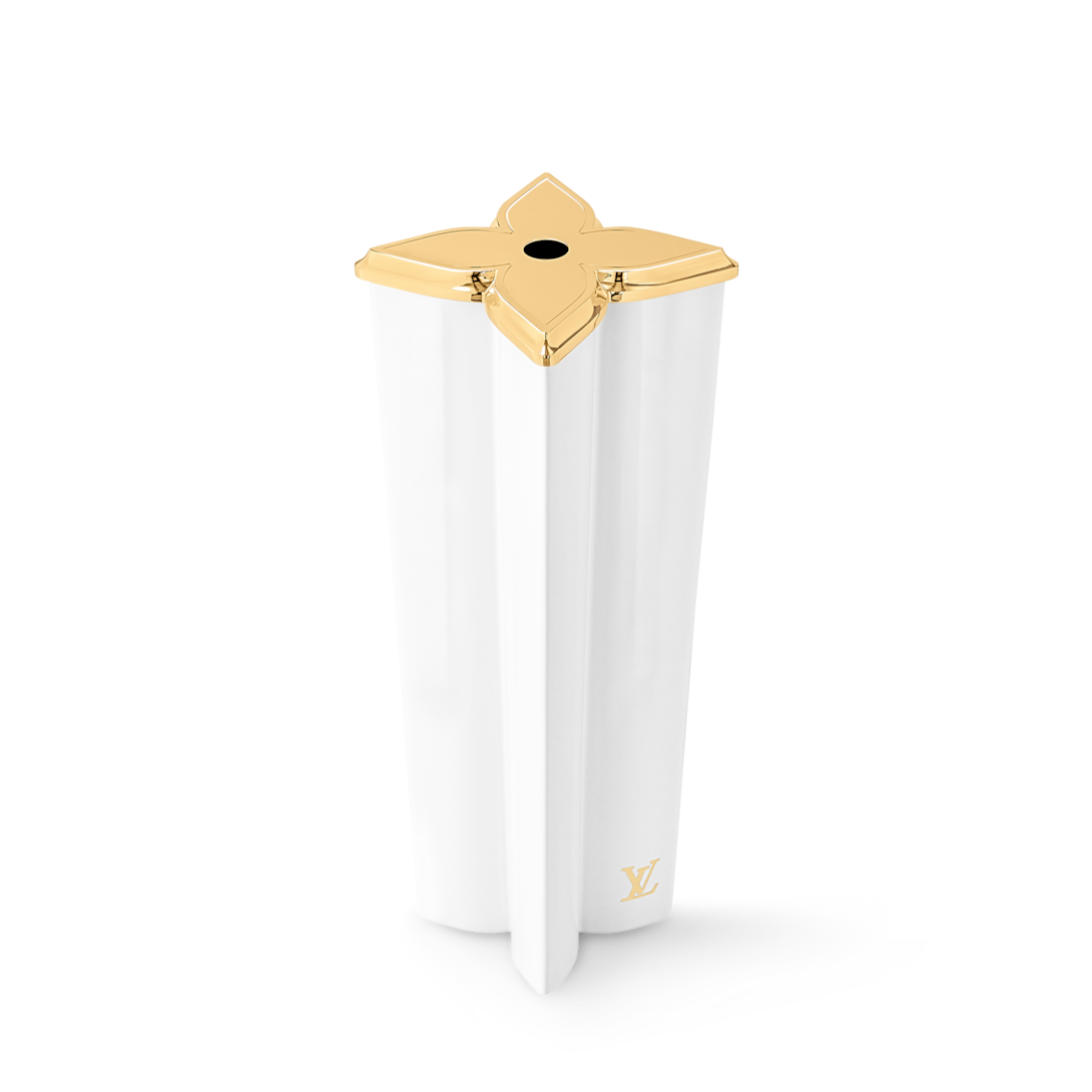Metalgram Flower Vase - Valentine's Day Gifts for Her | LOUIS VUITTON
